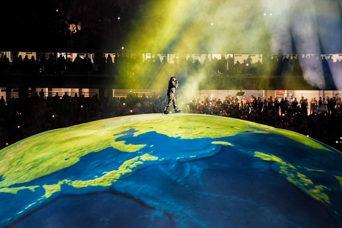 Kanye West İstanbul’da tarih yazdı! 118 bin kişi aynı konserde buluştu 11