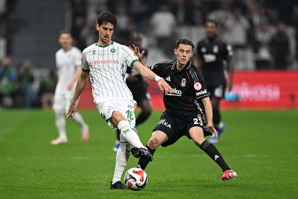 Konyaspor’un final biletini aldığı Beşiktaş maçından en güzel kareler 33