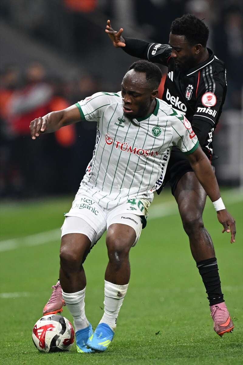 Konyaspor’un final biletini aldığı Beşiktaş maçından en güzel kareler 59