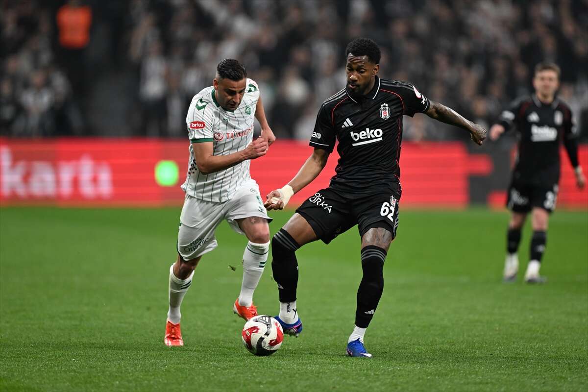 Konyaspor’un final biletini aldığı Beşiktaş maçından en güzel kareler 61