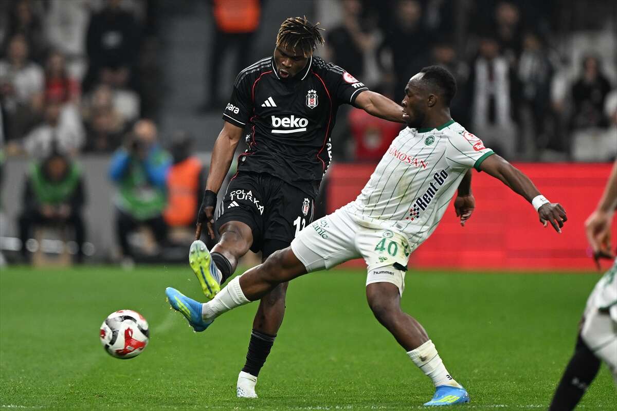 Konyaspor’un final biletini aldığı Beşiktaş maçından en güzel kareler 24