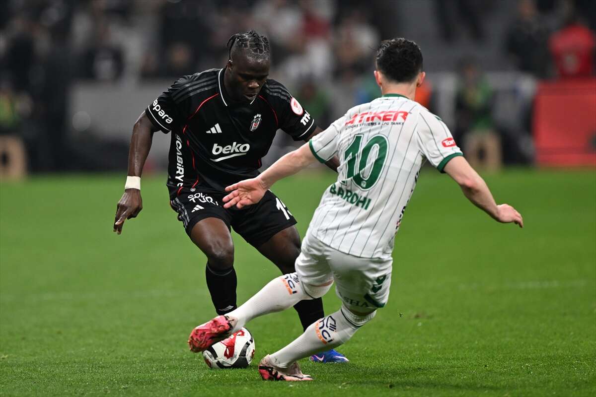 Konyaspor’un final biletini aldığı Beşiktaş maçından en güzel kareler 26