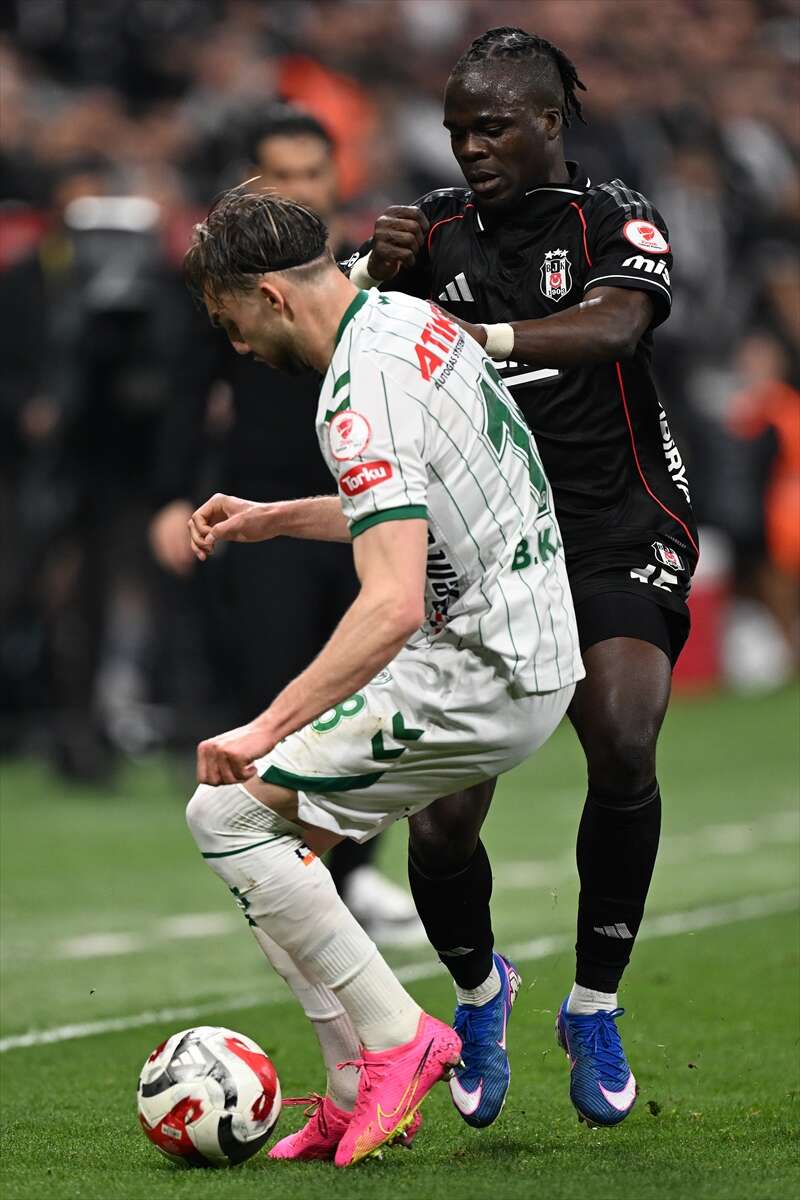 Konyaspor’un final biletini aldığı Beşiktaş maçından en güzel kareler 27
