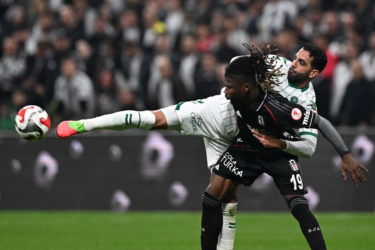 Konyaspor’un final biletini aldığı Beşiktaş maçından en güzel kareler 29