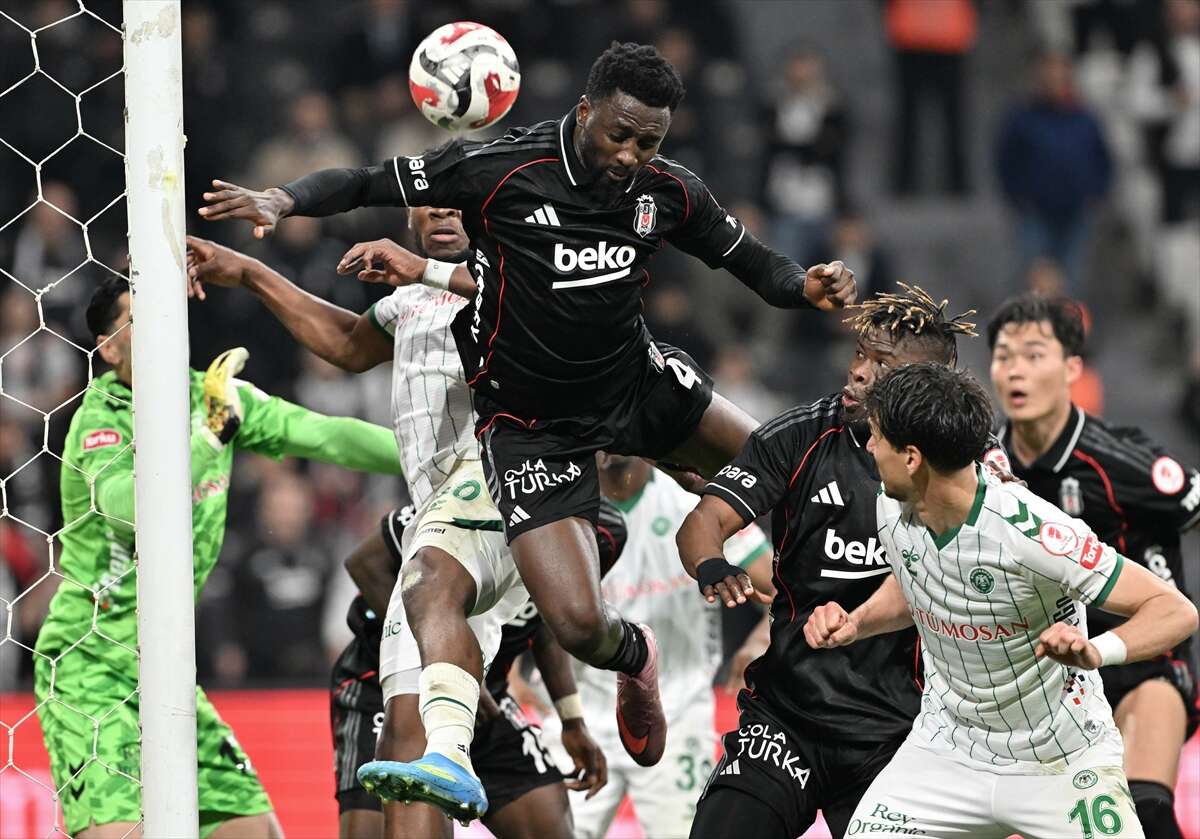Konyaspor’un final biletini aldığı Beşiktaş maçından en güzel kareler 20