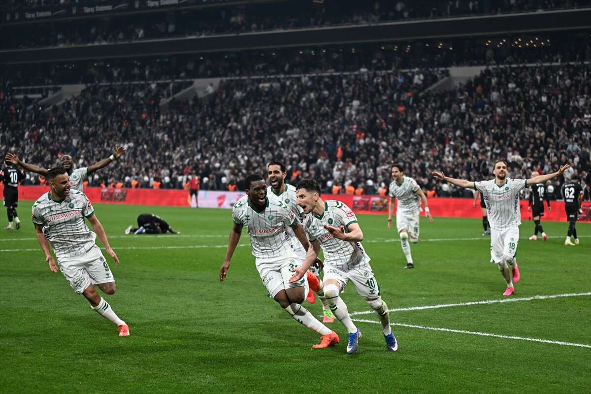 Konyaspor’un final biletini aldığı Beşiktaş maçından en güzel kareler 82