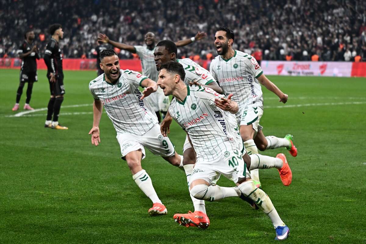 Konyaspor’un final biletini aldığı Beşiktaş maçından en güzel kareler 80