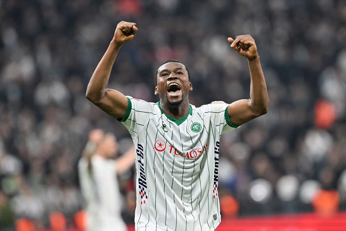 Konyaspor’un final biletini aldığı Beşiktaş maçından en güzel kareler 17