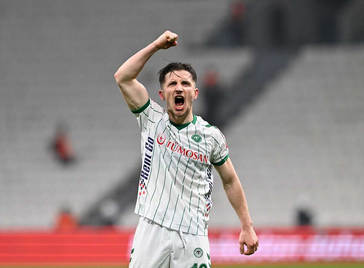 Konyaspor’un final biletini aldığı Beşiktaş maçından en güzel kareler 2