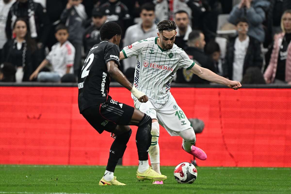 Konyaspor’un final biletini aldığı Beşiktaş maçından en güzel kareler 69