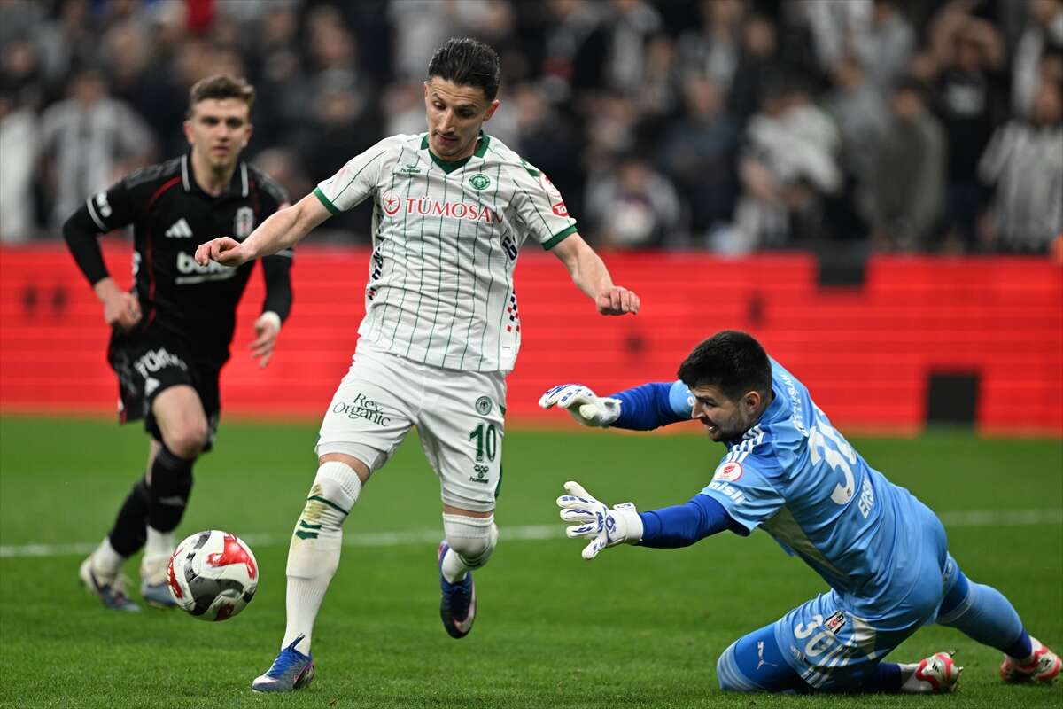 Konyaspor’un final biletini aldığı Beşiktaş maçından en güzel kareler 67
