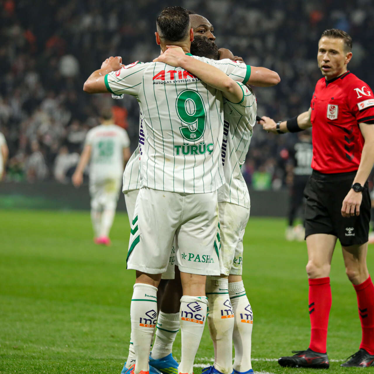 Konyaspor’un final biletini aldığı Beşiktaş maçından en güzel kareler 47