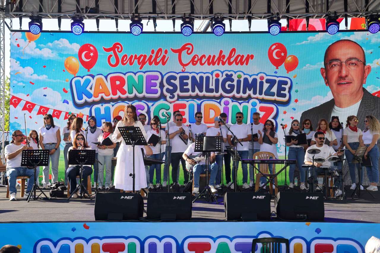 Meram'da karne coşkusu! Binlerce çocuk şenliğe akın etti 16