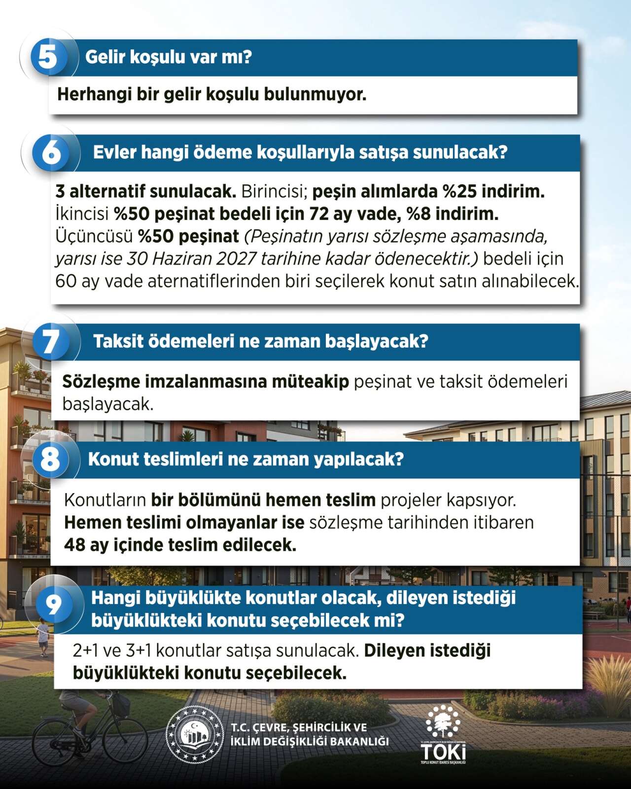 TOKİ kurasız konut satışı başlıyor! Başvuru nasıl yapılacak? Şartlar ve fiyatlar belli oldu 15
