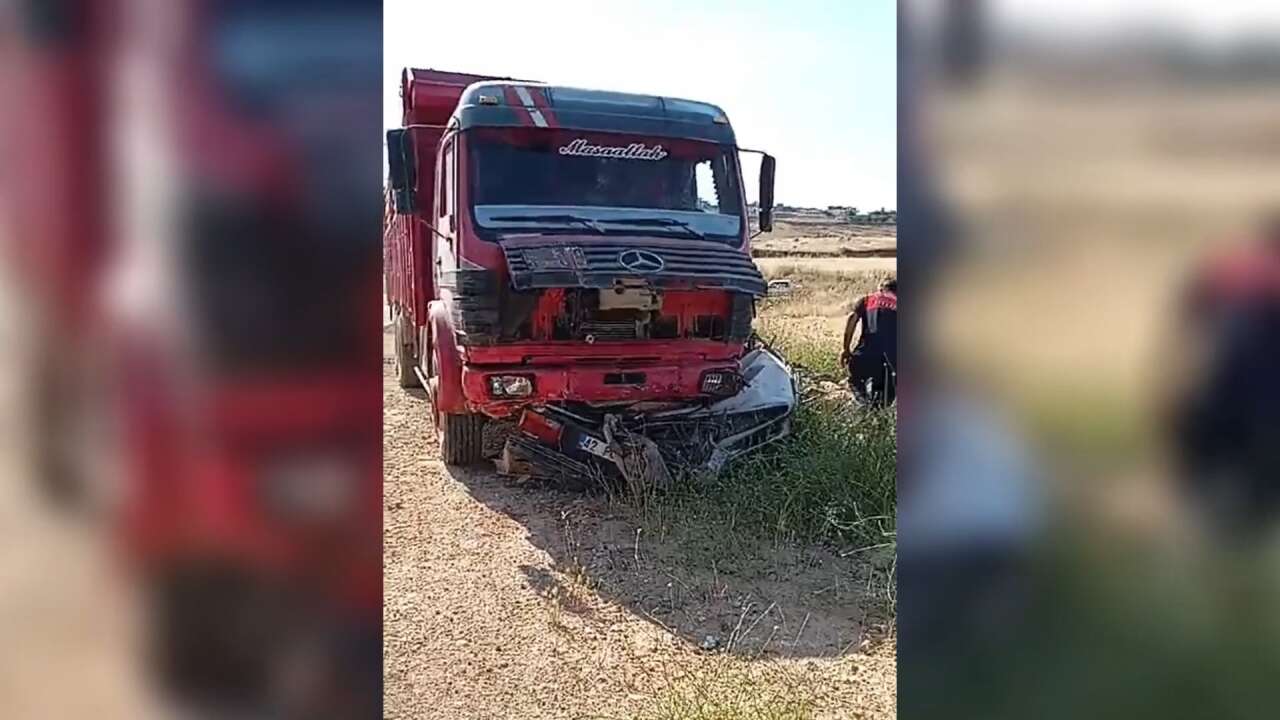 Konya plakalı otomobil kazaya karıştı! 3 ölü var 6