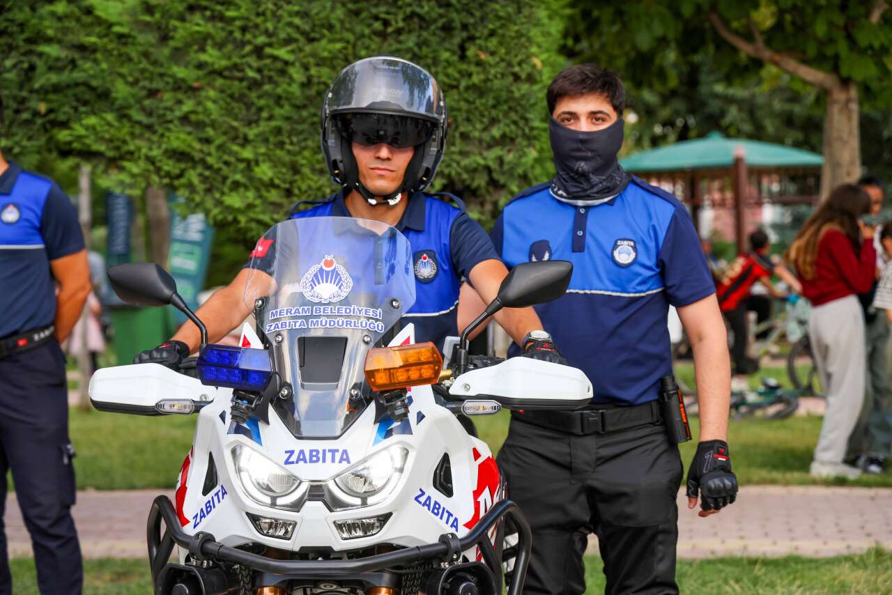 Meram sokaklarında yeni dönem! Motorize ekipler sahaya indi 7