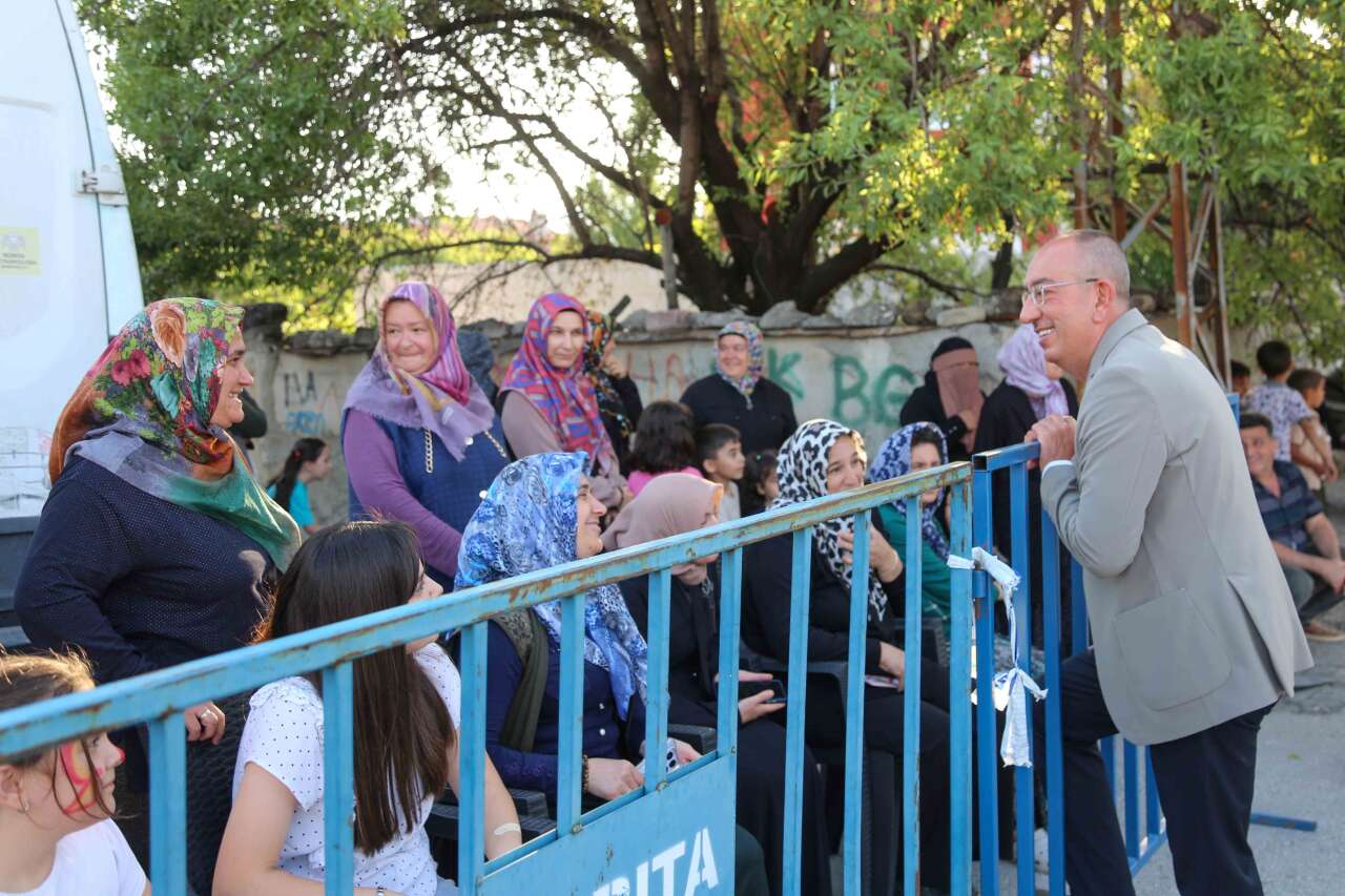 Konya Meram'da mahalleleri çocukların bisiklet heyecanı sardı 10