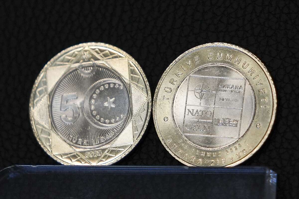 NATO Zirvesi için özel 5 lira basıldı! Tedavüle giriyor 5