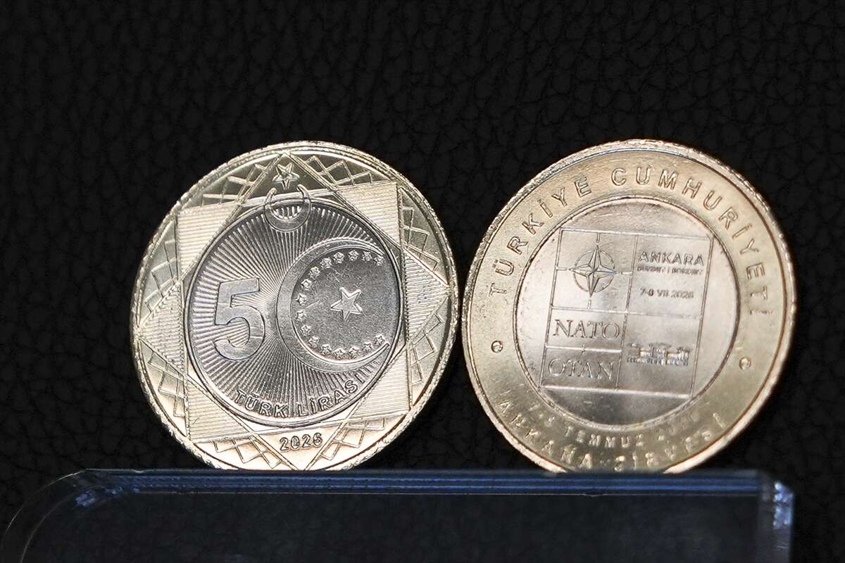 NATO Zirvesi için özel 5 lira basıldı! Tedavüle giriyor 4
