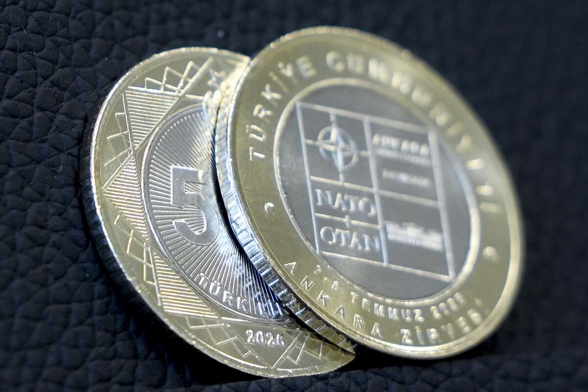 NATO Zirvesi için özel 5 lira basıldı! Tedavüle giriyor 3
