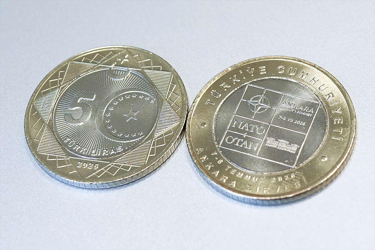 NATO Zirvesi için özel 5 lira basıldı! Tedavüle giriyor 1
