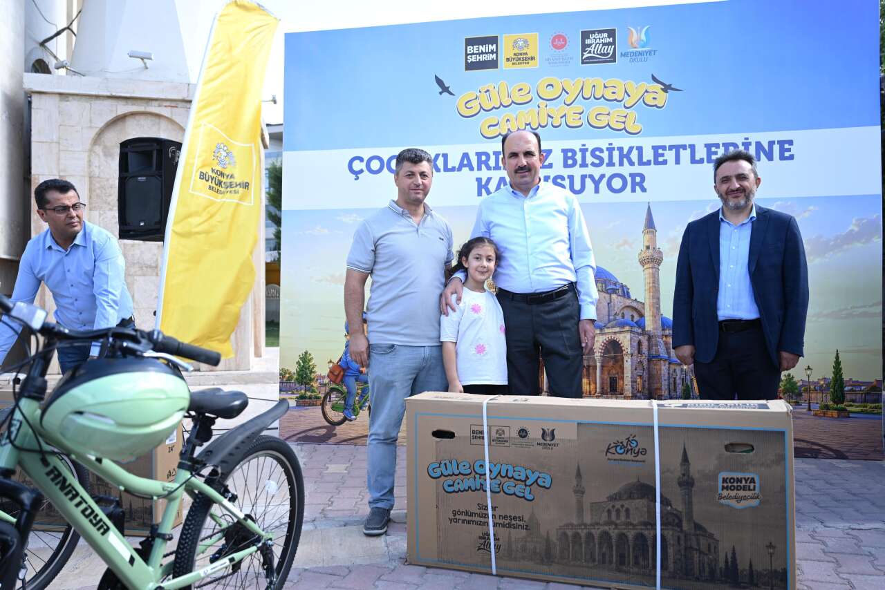 Konya’da 13 bin 91 çocuğun emeği bisikletle ödüllendirildi 11
