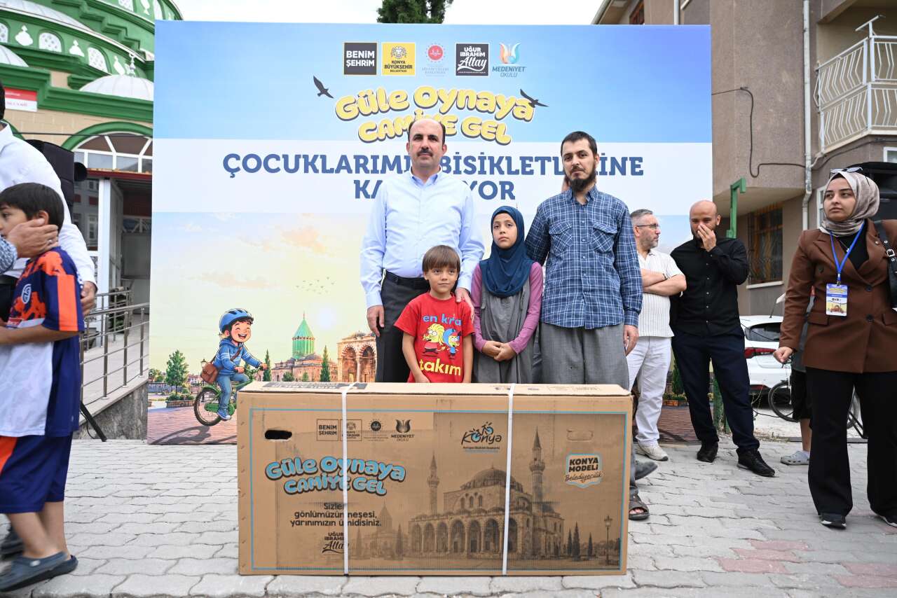 Konya’da 13 bin 91 çocuğun emeği bisikletle ödüllendirildi 1