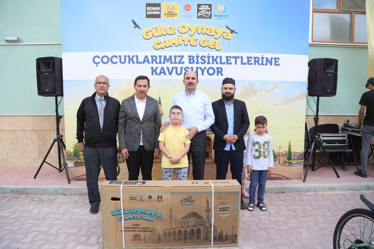 Konya’da 13 bin 91 çocuğun emeği bisikletle ödüllendirildi 10
