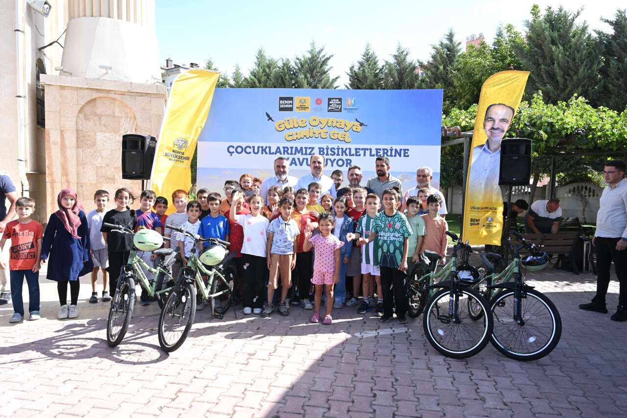 Konya’da 13 bin 91 çocuğun emeği bisikletle ödüllendirildi 9