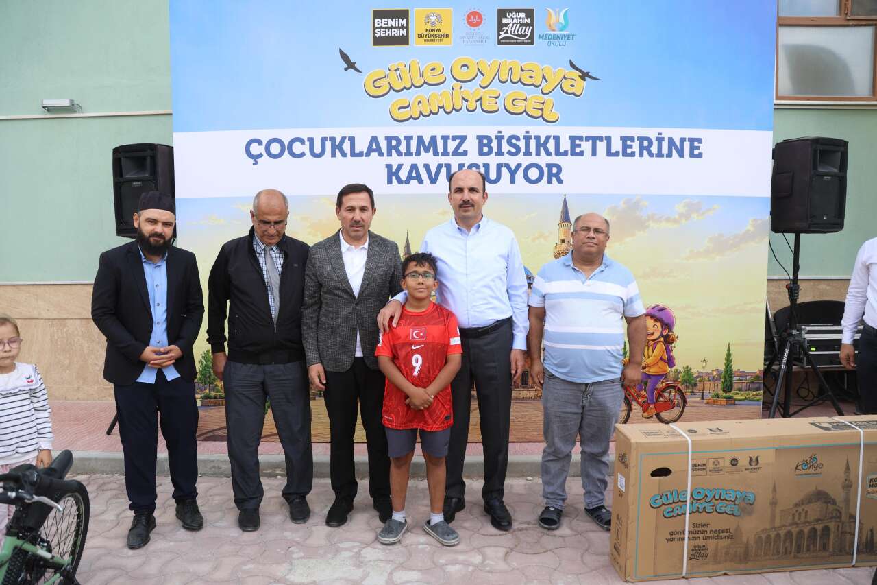 Konya’da 13 bin 91 çocuğun emeği bisikletle ödüllendirildi 8