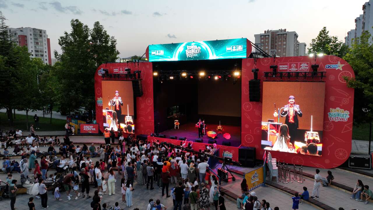 Konya’da festival coşkusu! Bisiklet Festivali renkli görüntülerle sürüyor 1