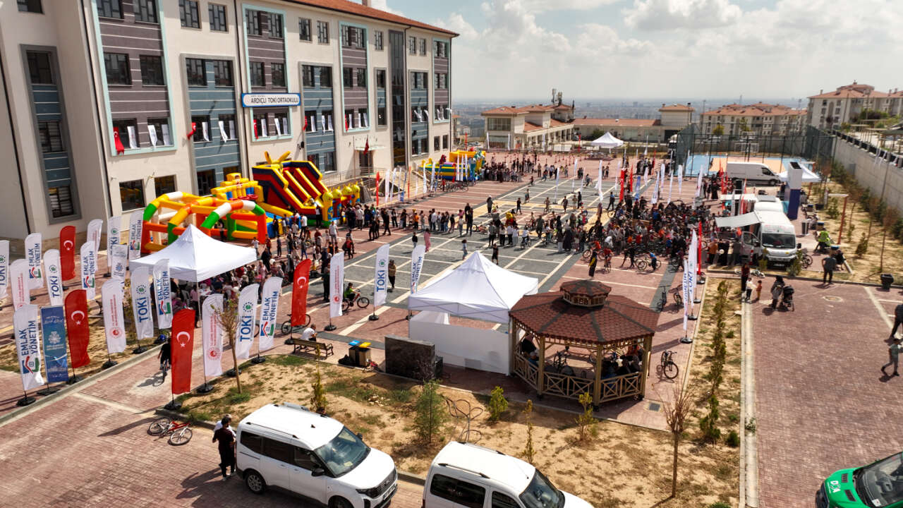 Konya’da çocukları sevindiren uygulama! Bisikletler ücretsiz bakımdan geçti 3