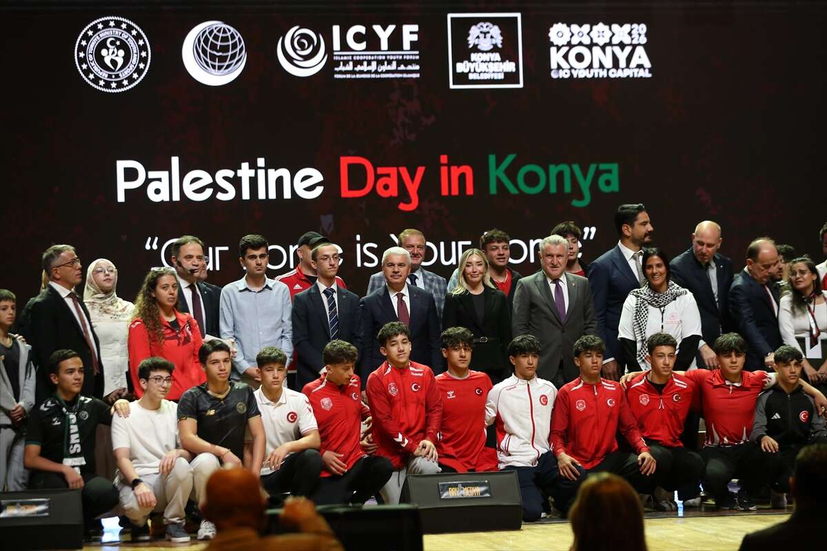 Konya’dan yükselen Filistin çağrısı dünyaya ulaştı 26