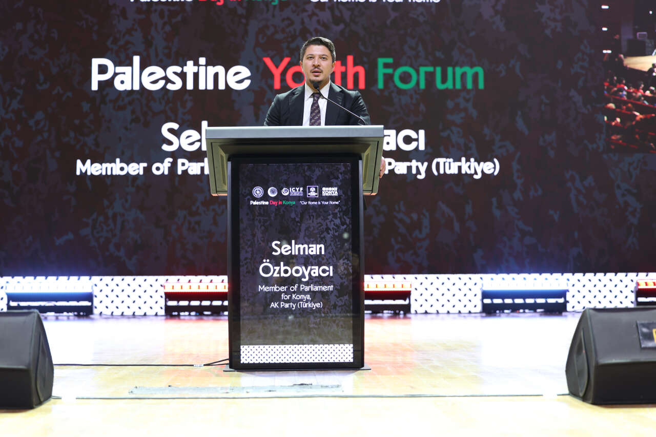 Konya’dan yükselen Filistin çağrısı dünyaya ulaştı 12