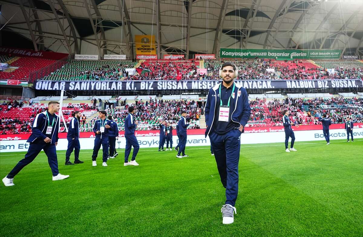 Konya’da tarihi gece! Kalpler Filistin için attı 18