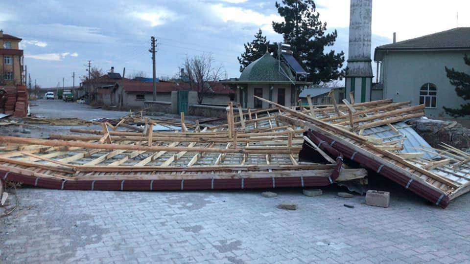 Konya’da fırtına en çok bu ilçeyi vurdu 19