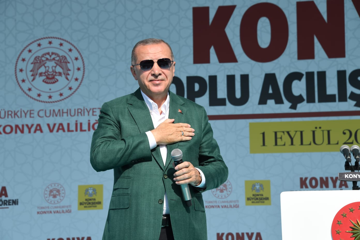 Cumhurbaşkanı Erdoğan Konya'da konuştu 12