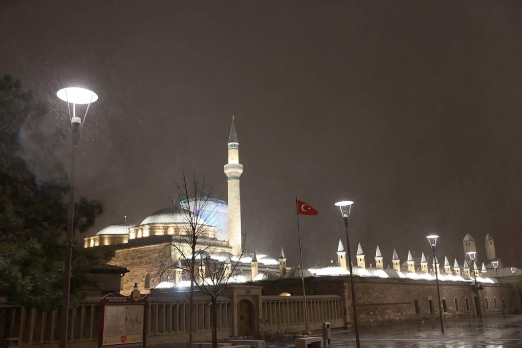 Konya'da kar ve tipi etkili oluyor 8