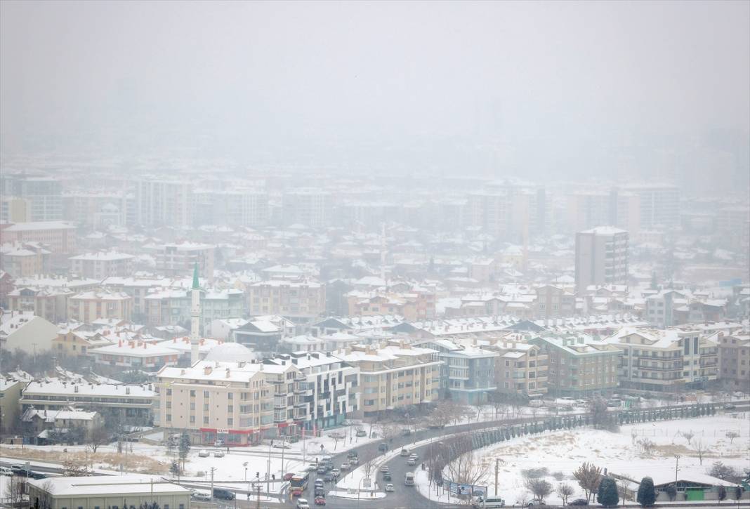 Konya'dan kar manzaraları 2