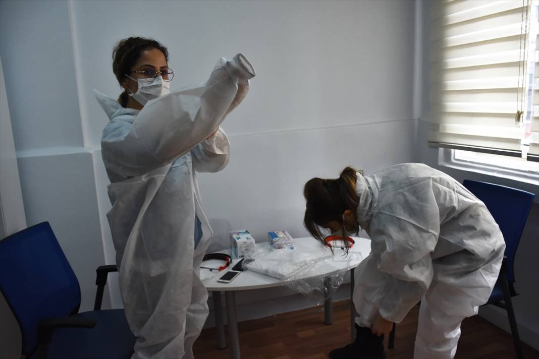 Konya'da koronavirüsün izini sürüyorlar 5
