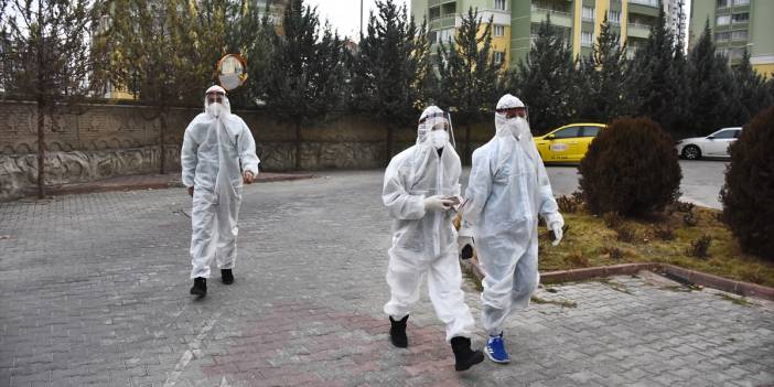 Konya'da koronavirüsün izini sürüyorlar
