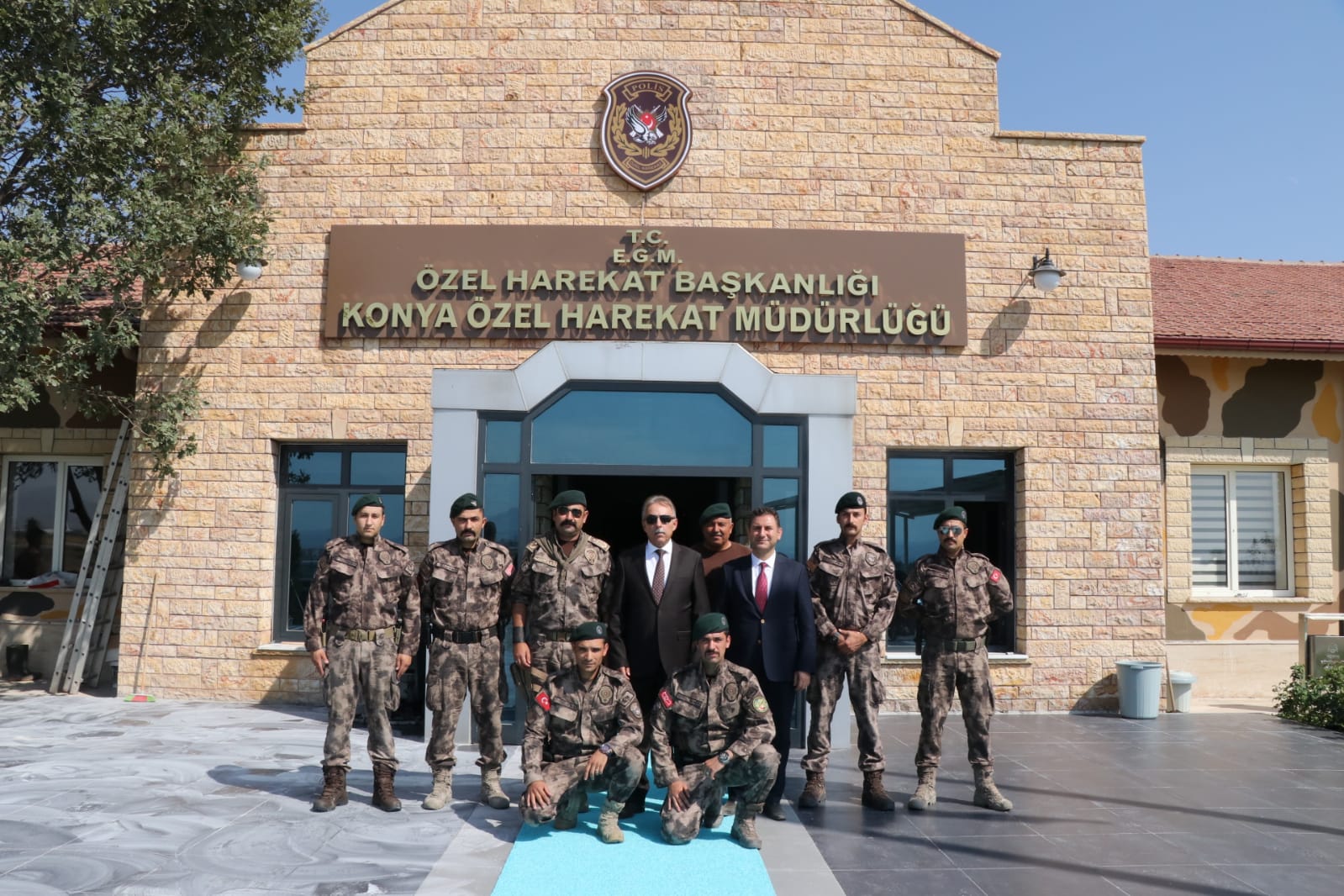 Konya Valisi Toprak'tan Özel Harekat polislerine ziyaret 6