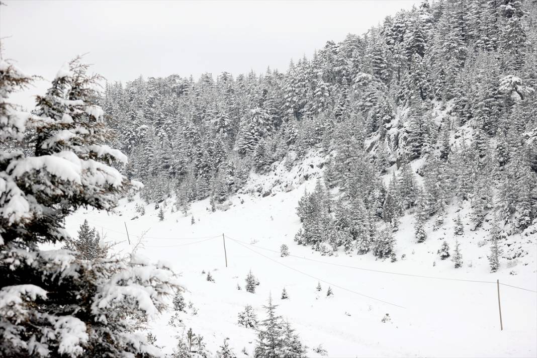 Konya'da kar güzelliği 10