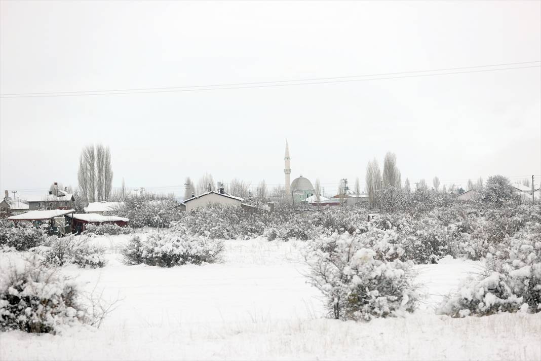 Konya'da kar güzelliği 2