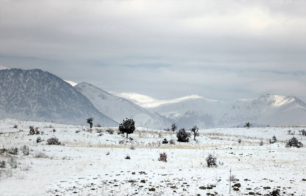 Konya'da kar güzelliği 30