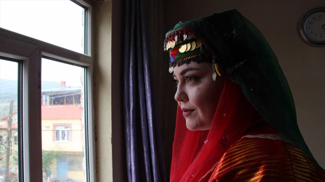 Konya'da geleneksel düğün kıyafetleri çeyrek asırdır terzi çiftin elinde hayat buluyor 14