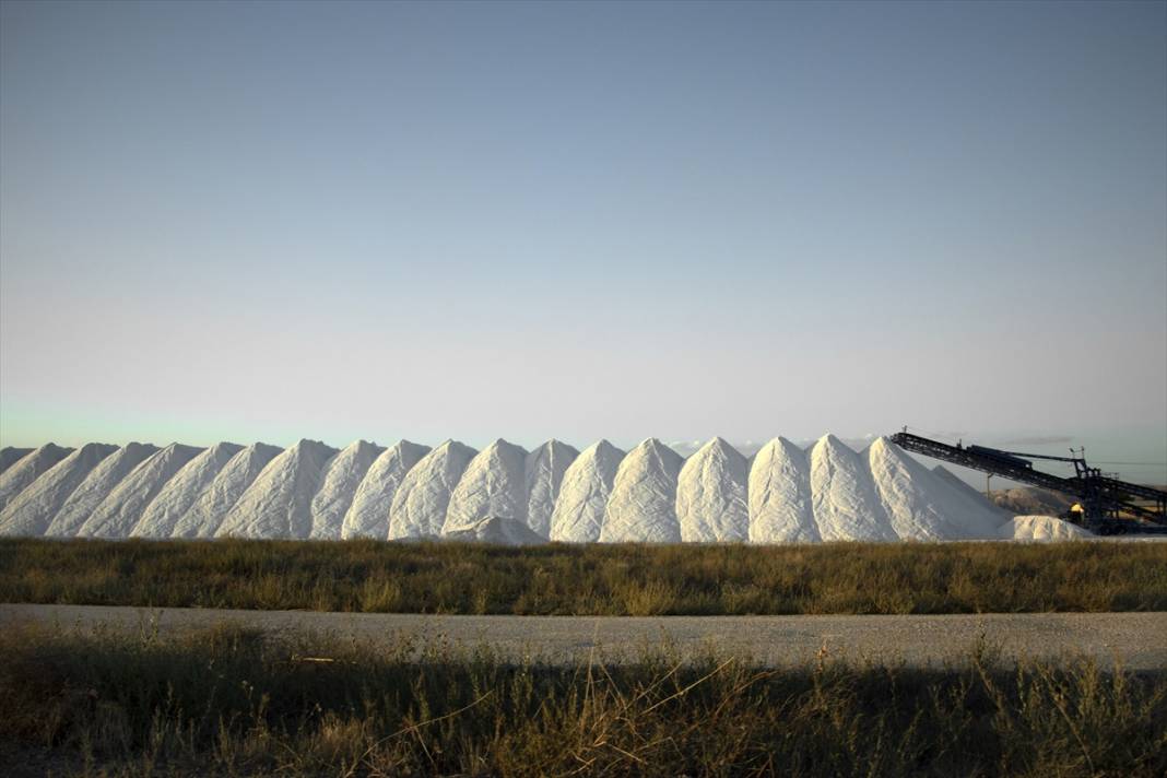 Konya'da bir paletle başladıkları tuz ihracatını 70 ülkede 200 bin palete çıkardılar 12