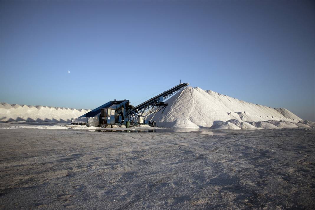 Konya'da bir paletle başladıkları tuz ihracatını 70 ülkede 200 bin palete çıkardılar 13
