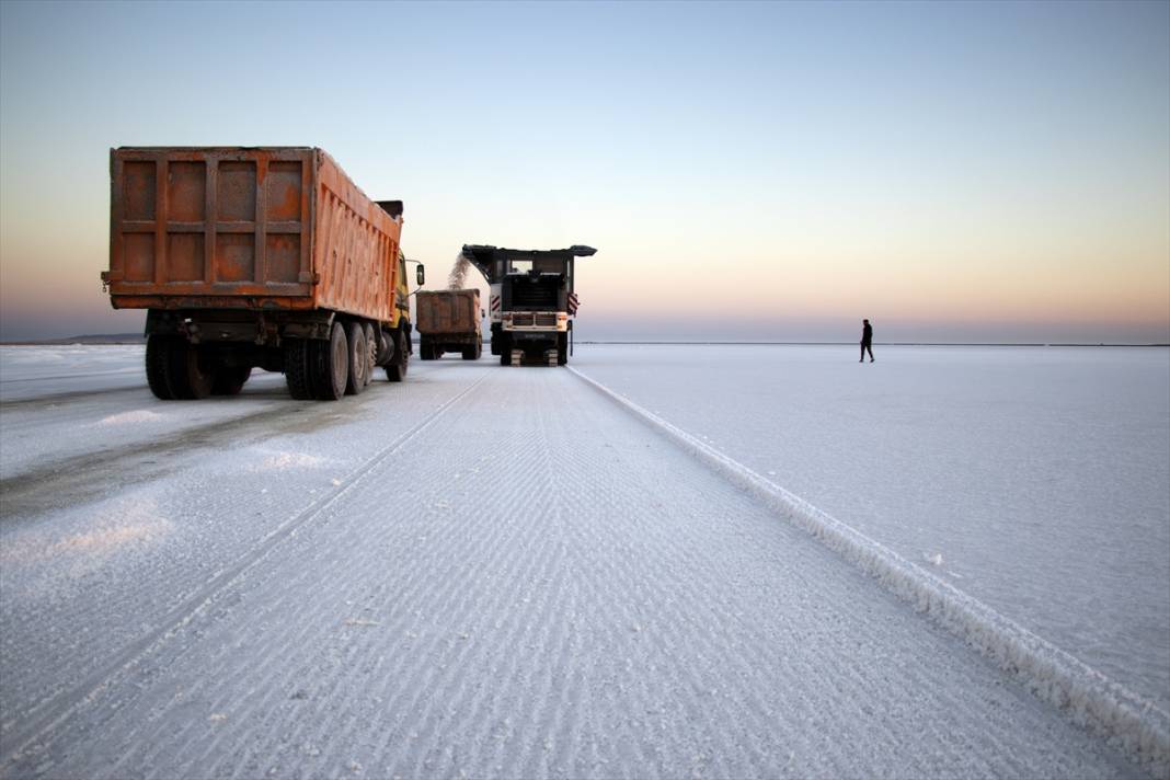 Konya'da bir paletle başladıkları tuz ihracatını 70 ülkede 200 bin palete çıkardılar 18