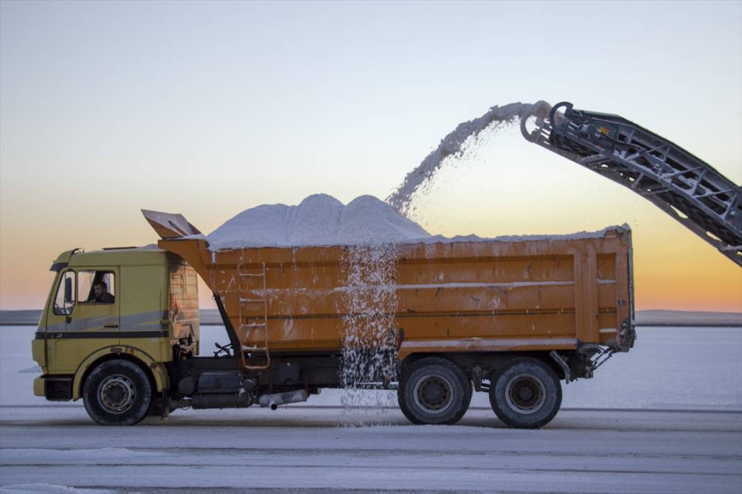 Konya'da bir paletle başladıkları tuz ihracatını 70 ülkede 200 bin palete çıkardılar 19